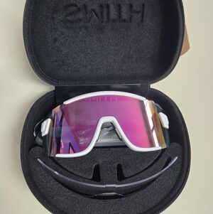SMITH Wildcat Sunglasses ChromaPop Lenses (Includes Case And Two Lenses) New